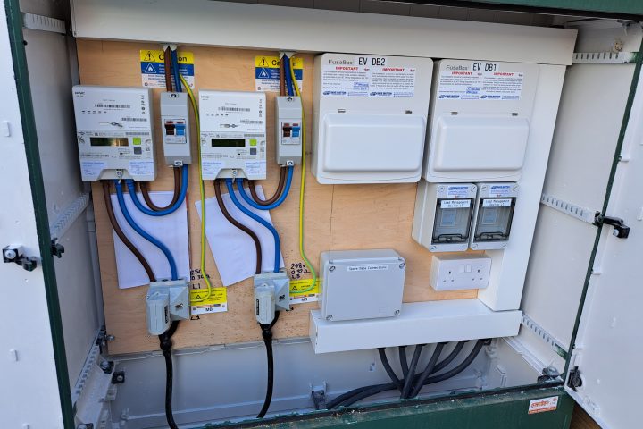 Commercial EV installation