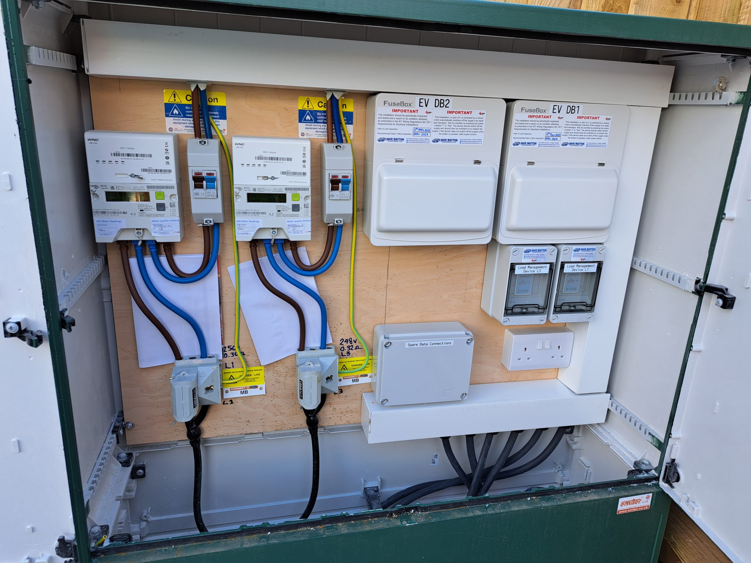 Commercial EV installation