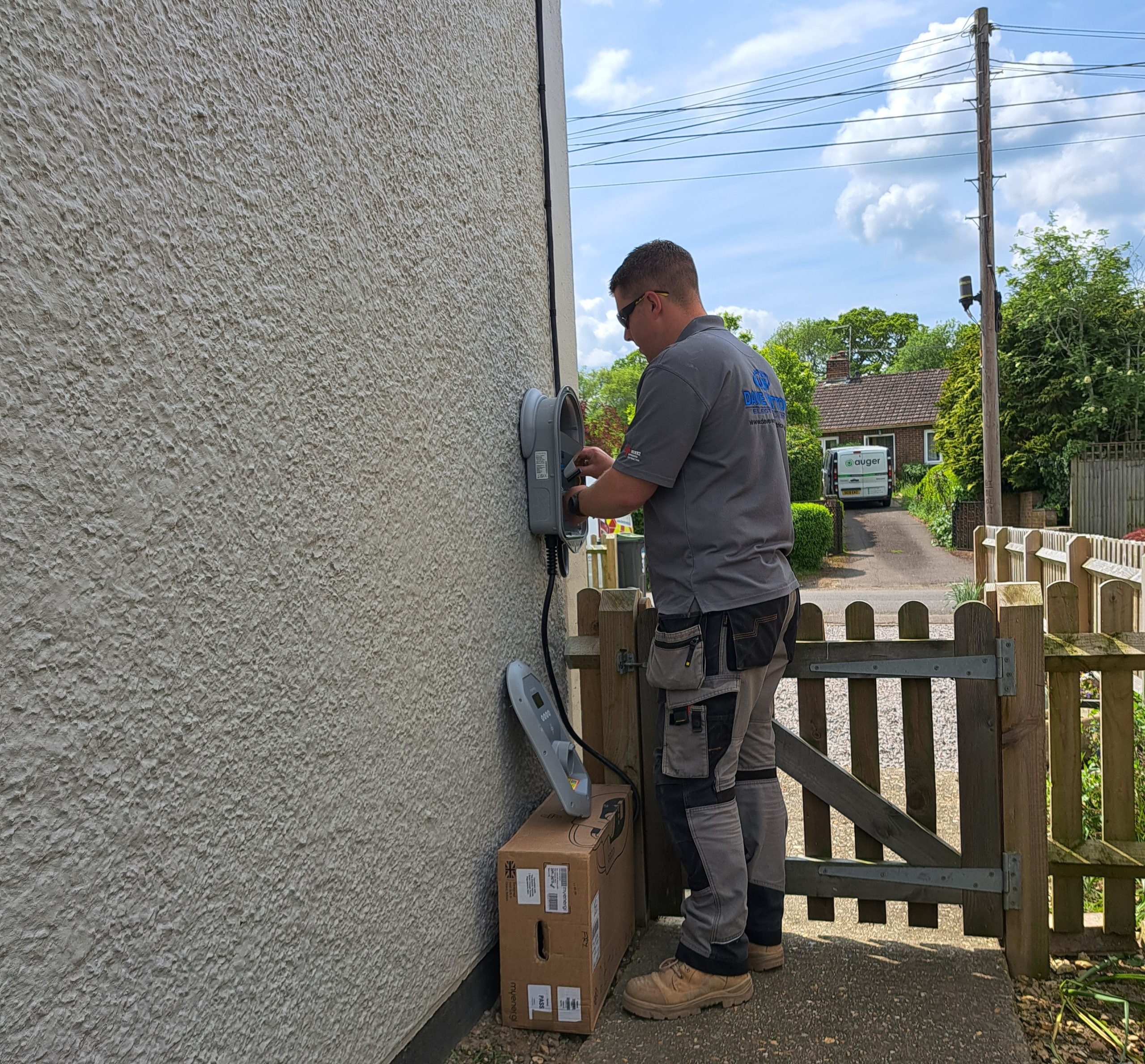 Installing an EV charging Unit at home