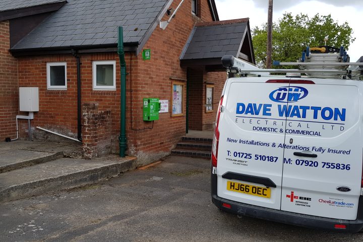 Dave Watton van outside